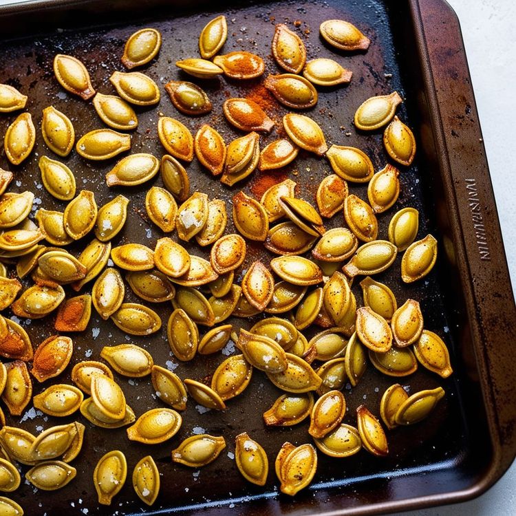 Roasted Pumpkin Seeds recipe