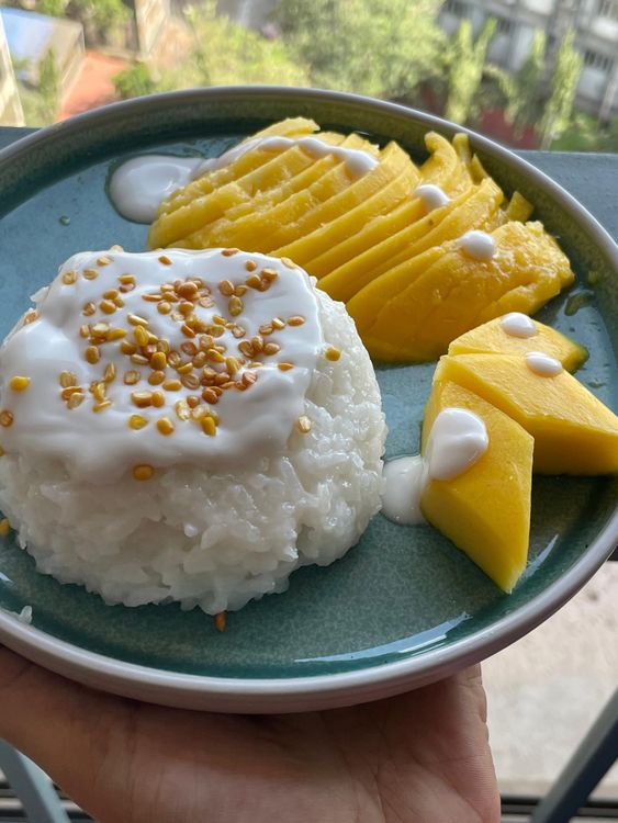 Homemade Mango Sticky Rice recipe