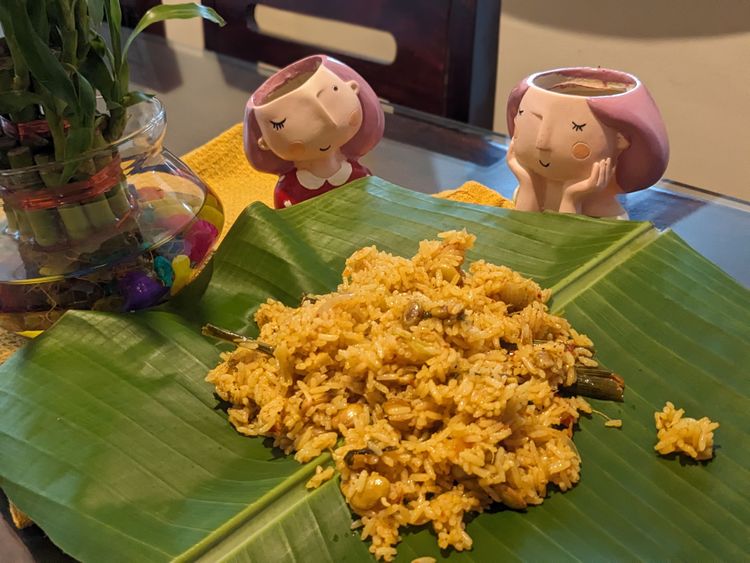 Tomato rice/ Tomato biryani  recipe