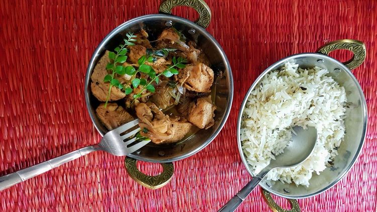 Step 3.1: Serve with curd rice, white rice, or bread