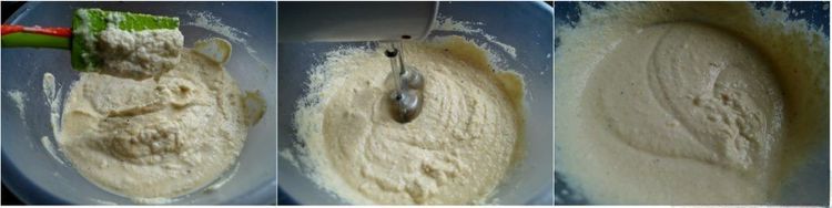 Step 1.1: To achieve a very fluffy akara, you need to beat it