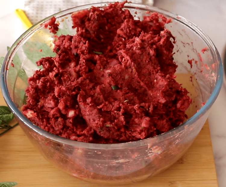 Step 1.1: Mix everything thoroughly to ensure all ingredients are evenly combined