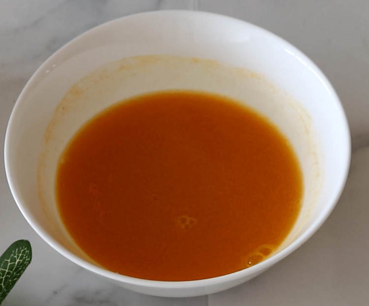 Step 1.1: Combine the lemon juice, water, black salt, and turmeric powder in a small bowl