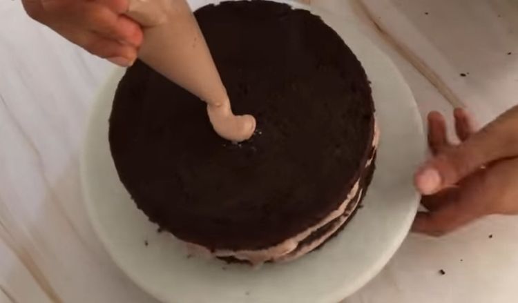 Step 1.3: For the optional chocolate frosting, melt chocolate chips with unsalted butter in a double boiler