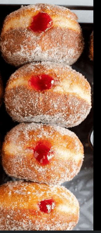 Step 2.1: Make a hole, insert the nozzle, and squeeze the jam in