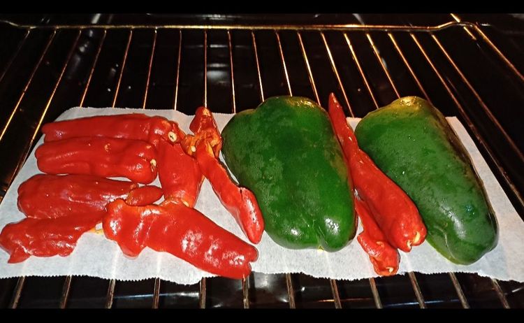 Step 1.1: Wash the peppers and remove the seeds except the scotch bonnet peppers