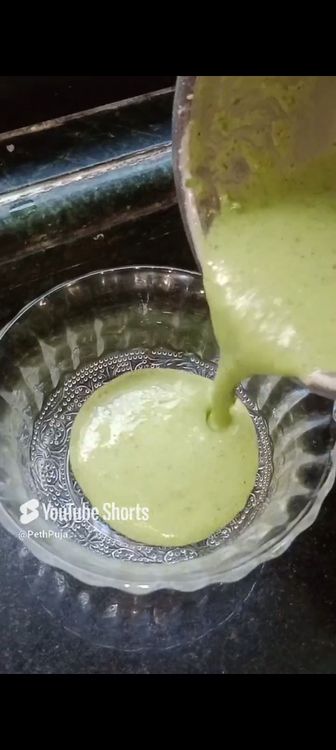 Step 1.3: In a chutney grinder , add all the ingredients mentioned above one by one Add water and grind well into smooth paste