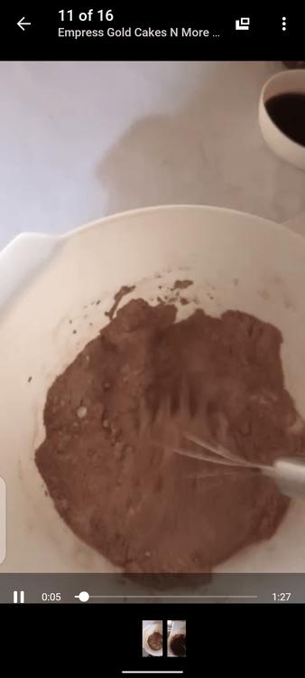 Step 1.1: In a large bowl, combine the flour, sugar, cocoa powder, baking soda, baking powder, and salt
