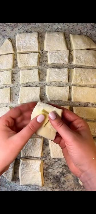 Step 1.1: Cut the dough into equal-sized pieces
