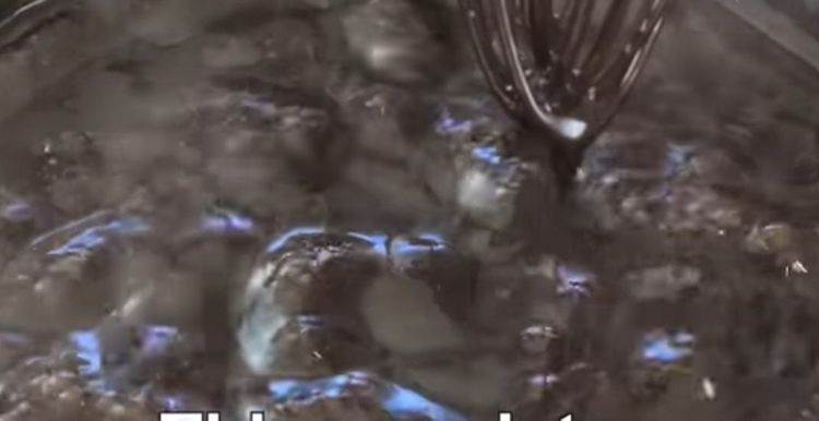Step 1.2: Break the chocolate into small pieces and melt it