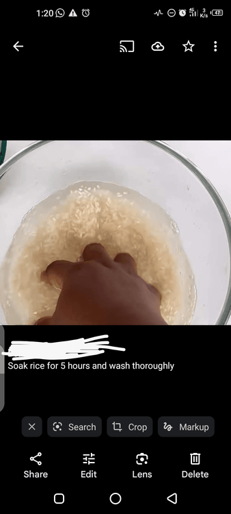 Step 1.1: Soak the millet overnight