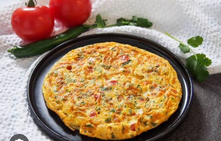 Spicy Egg Omelette recipe