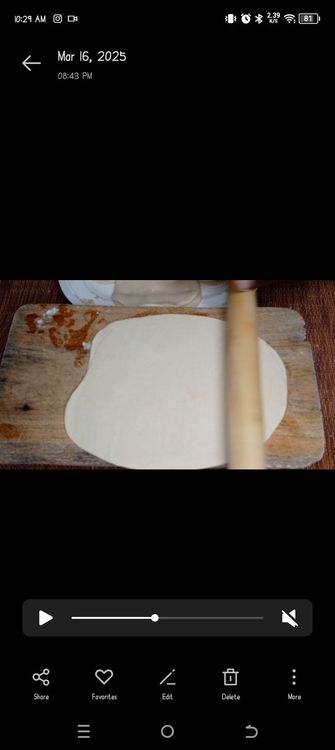 Step 1.3: From the attached pieces roll them and dry fry for every 2 mins