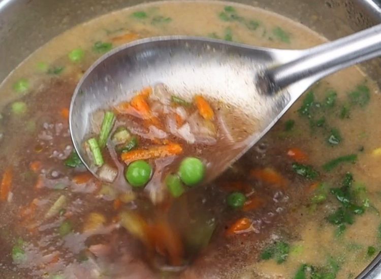 Step 3.1: Boil for 2 more minutes and adjust the salt as needed