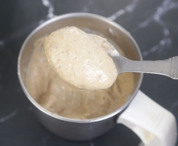 Step 2.1: Blend into a smooth, thick paste using a few tablespoons of water