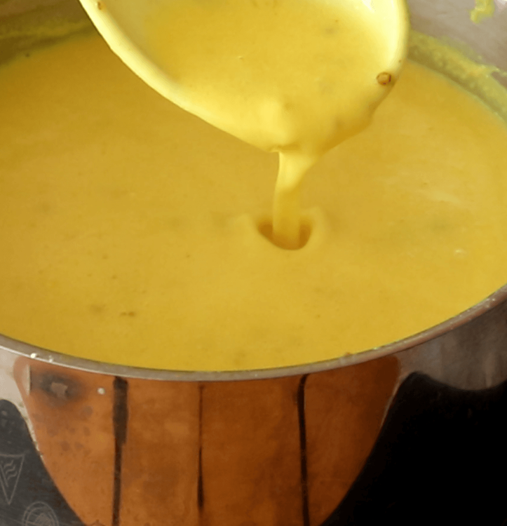 Step 1.1: Reduce the heat to medium and let it simmer for 30-40 minutes, stirring occasionally