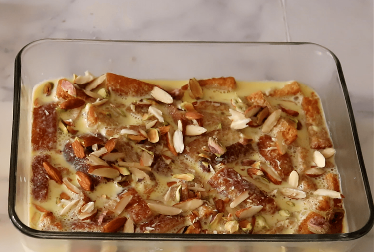 Step 3.1: Garnish with chopped nuts