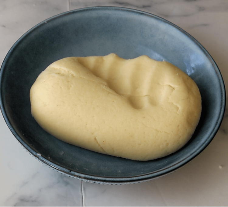 Step 2.2: Transfer to a plate and let it cool slightly