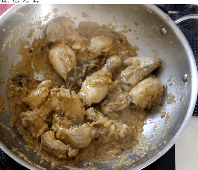 Step 2.1: Mix the seared chicken with the onion mixture