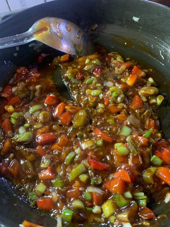 Step 2.1: Add 1 tbsp of water and stir for a few seconds