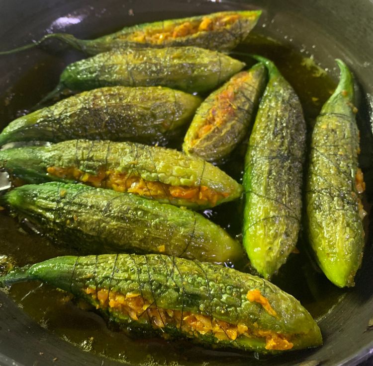 Step 3.1: Turn them with the help of a tong or a slotted spoon and cook for 4-5 minutes