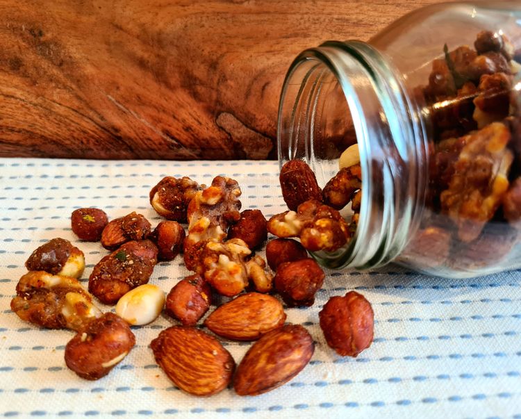 Sweet & Savoury Party Nuts recipe