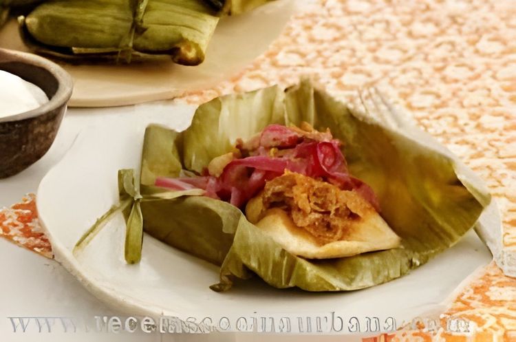 Pork Tamales with Spices recipe