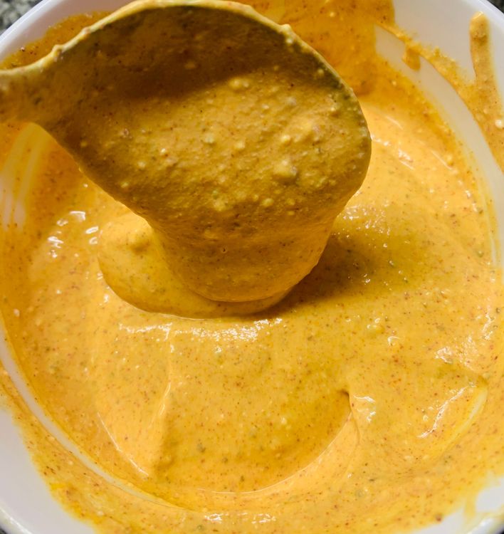 Step 2.1: Mix well and make a smooth paste
