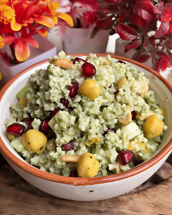 Zero Oil Millet Salad recipe