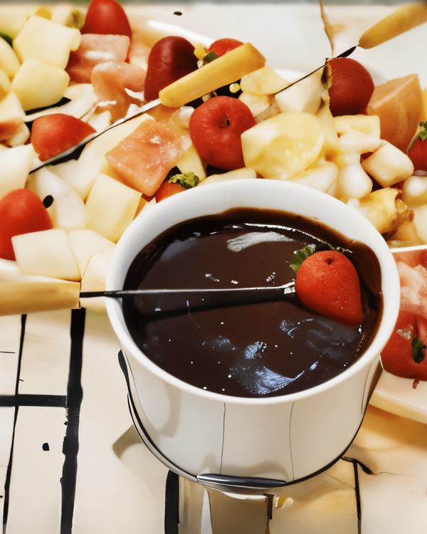 Chocolate Fondue with Dulce de Leche recipe