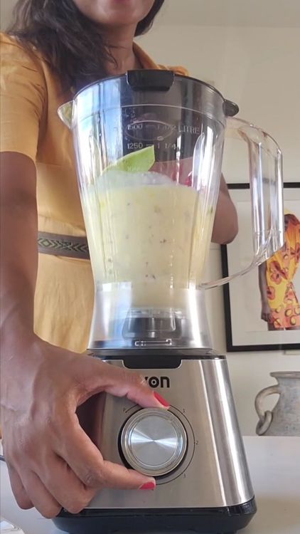Step 1.1: Blitz together until smooth