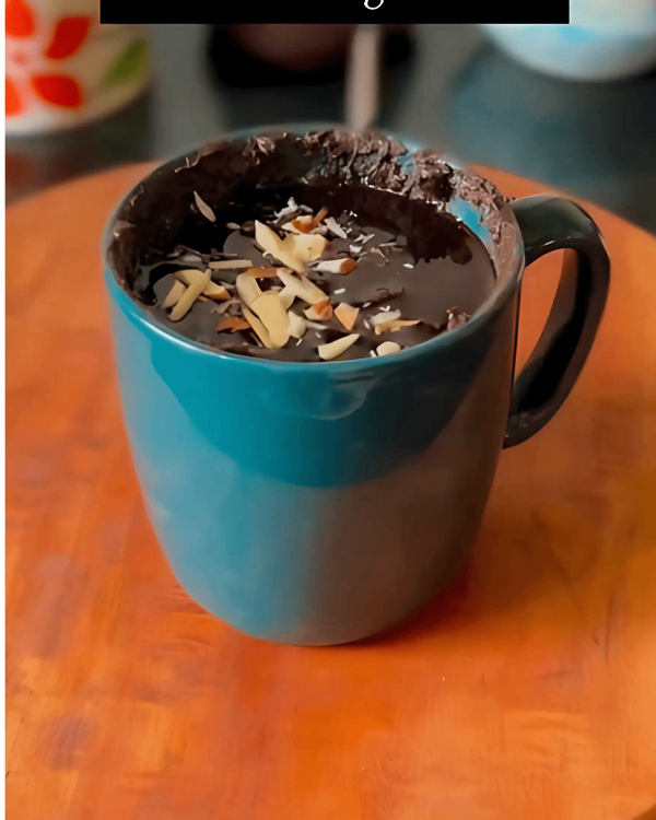 2-Minute Ragi Chocolate Mug Cake recipe