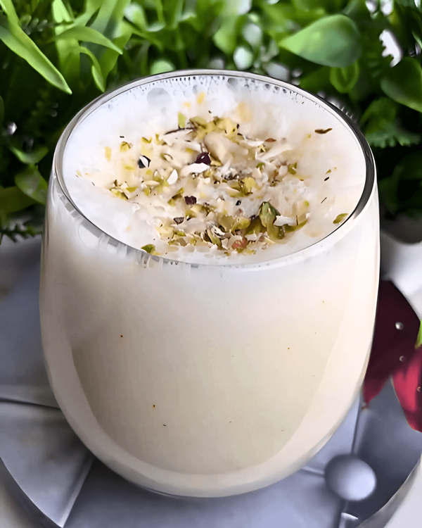 Kesar Dryfruit Lassi recipe