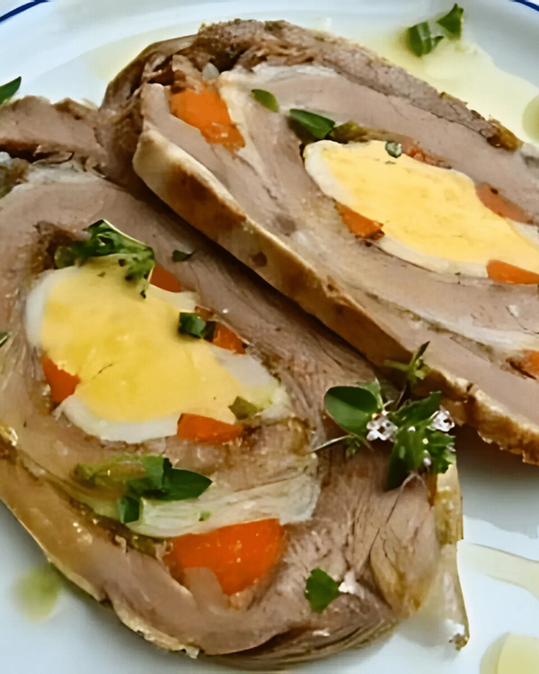Marinated Pork Matambrito with Waldorf Salad recipe