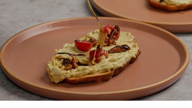 Whipped Avocado Toast recipe