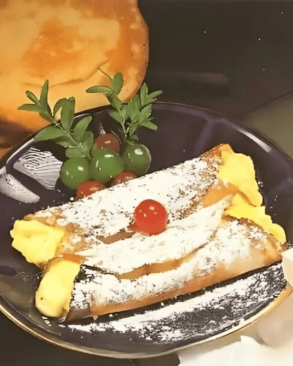 Filhoas Stuffed with Pastry Cream recipe