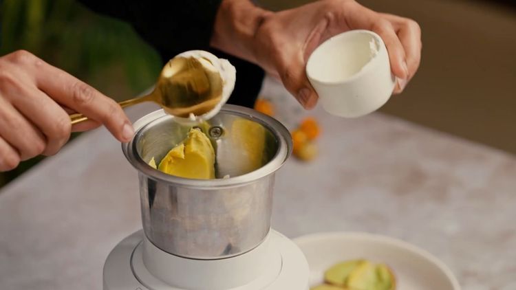 Step 3.1: In a blender or food processor, combine the [ripe avocado](https://www