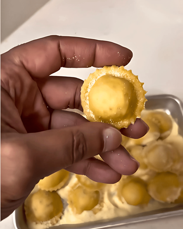 Crab and Shrimp Stuffed Ravioli recipe