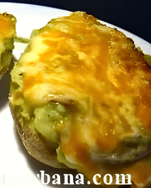 Gratin Potatoes Stuffed with Duck Liver Pâté recipe