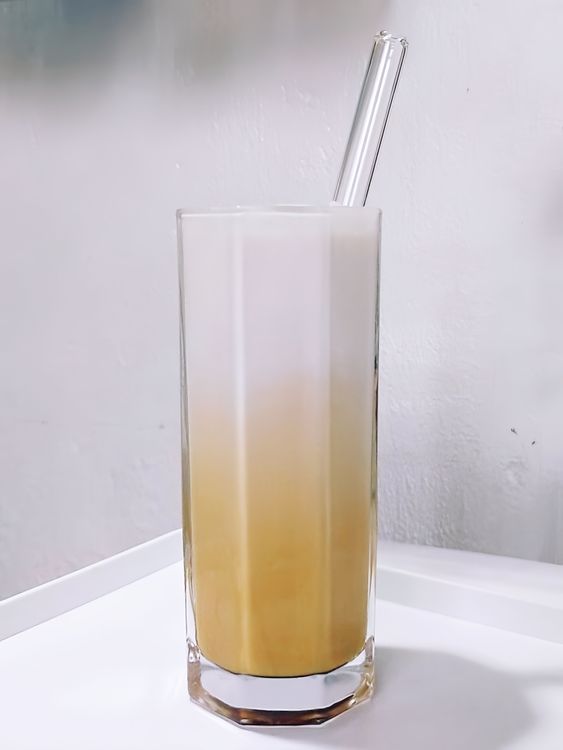 Guilt-Free Reverse Dalgona Soy Milk Latte (Sugar-free) recipe