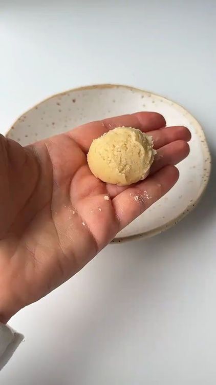 Step 1.1: Roll the dough into small balls