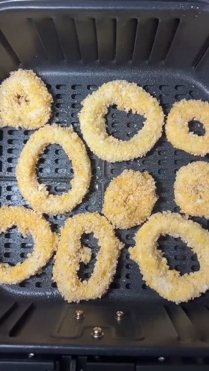 Step 1.1: Carefully drop the calamari into the hot oil in batches, being careful not to overcrowd the fryer