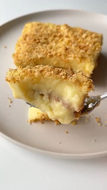 Grandma's Custard Cookie Cake recipe