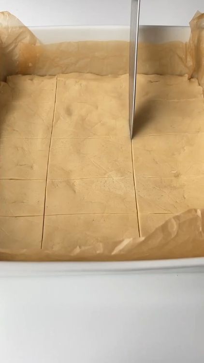 Step 1.2: Press the dough evenly into a baking sheet or mold