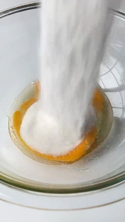 Step 1.1: In a bowl, combine eggs, sugar, and pure vanilla extract