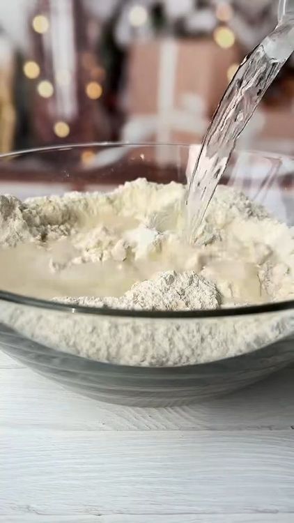 Step 1.1: Add the warm water and mix until combined