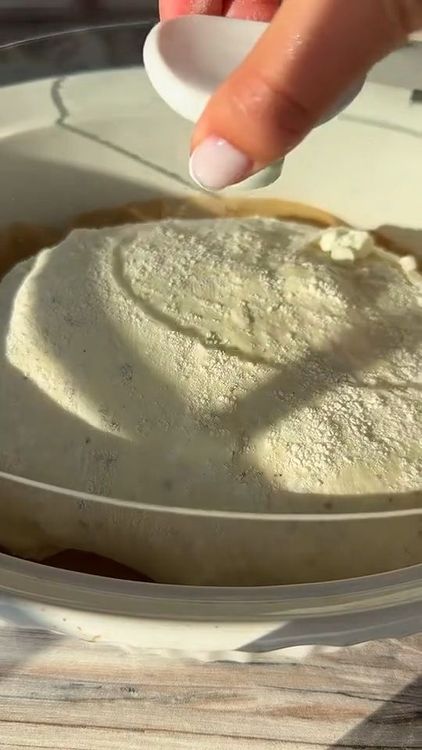 Step 1.1: Let the dough rise for a minimum of four hours