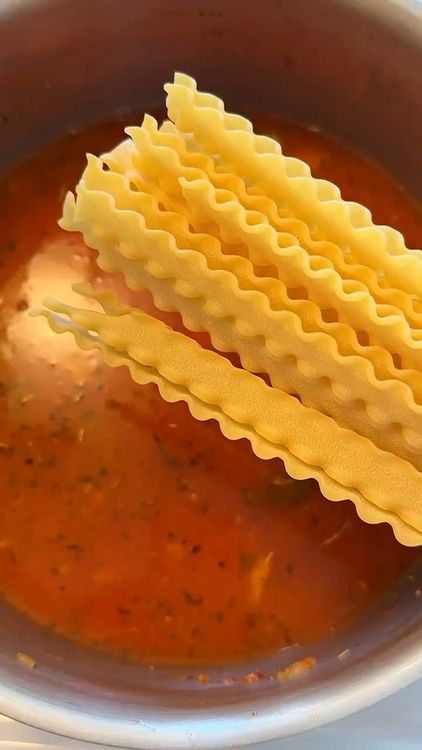 Step 1.1: If using, add the cheese rind