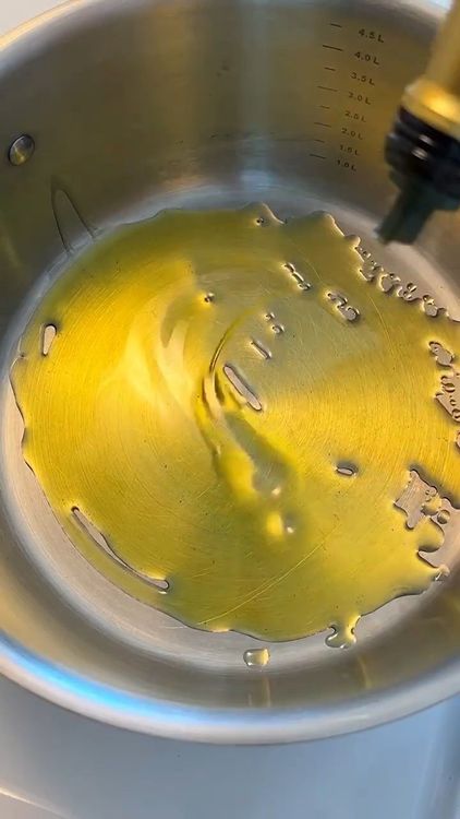 Step 1.1: Heat oil in a pot over medium heat