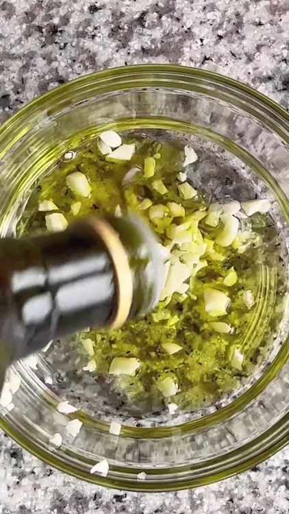 Step 1.1: Add chopped garlic and sauté until fragrant